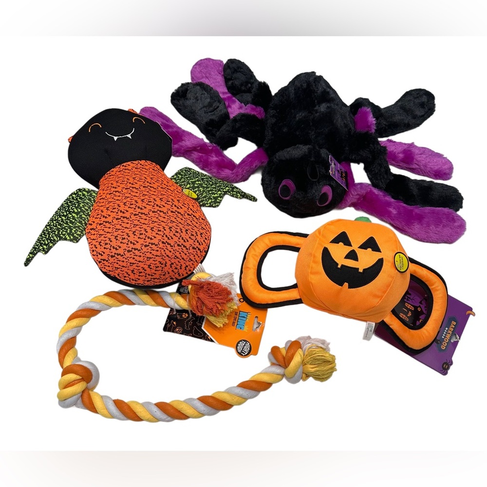 Pet Dog Toys Bundle Of 4‎ Toys All NWT